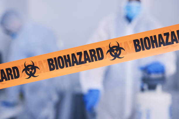 Professional Biohazard technician working in Concord, NE